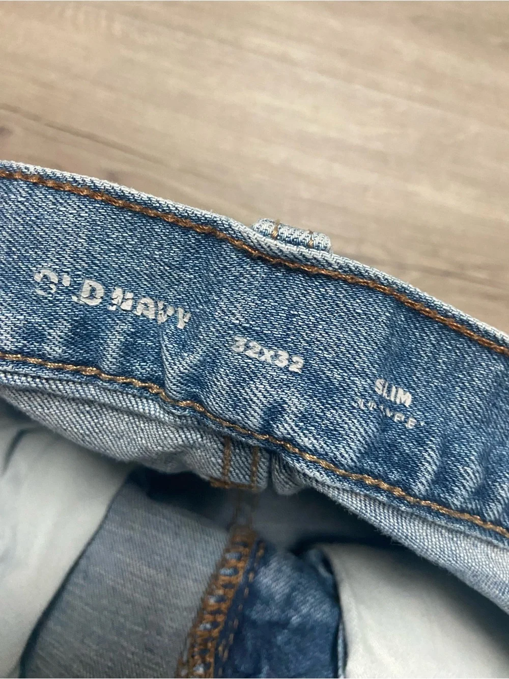 Old Navy Slim Stretch Jeans Mens 32 Medium Blue Denim